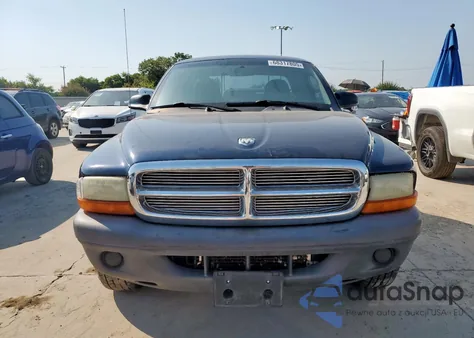 2004 Dodge Dakota Sxt from USA, damaged, VIN 1D7GL12K44S639220